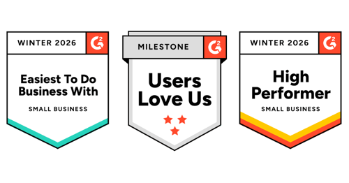 G2 Badges Menufy 2026 Winter